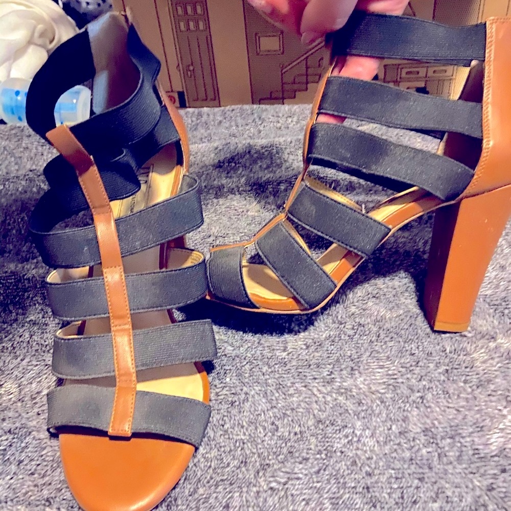 Size 8 INC strap heel please share!ThankYou